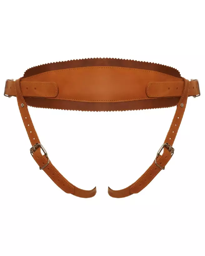 ZADO Leather StrapOn L/XL Gode Ceinture en Cuir Ajustable-7