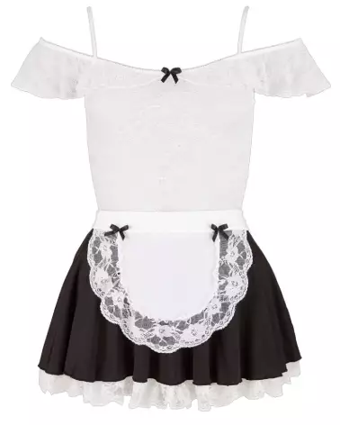 Robe de Soubrette Sexy Taille S par Cottelli Costumes-4