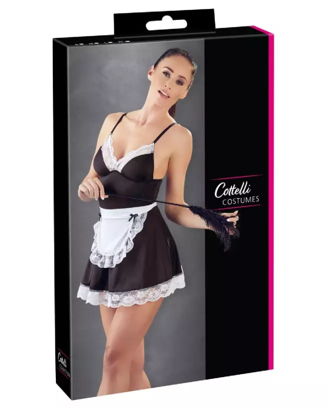 Robe de soubrette sexy taille L par Cottelli Costumes-1