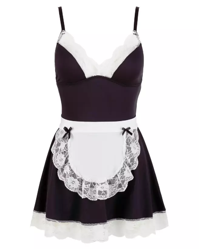Robe de soubrette sexy taille L par Cottelli Costumes-6
