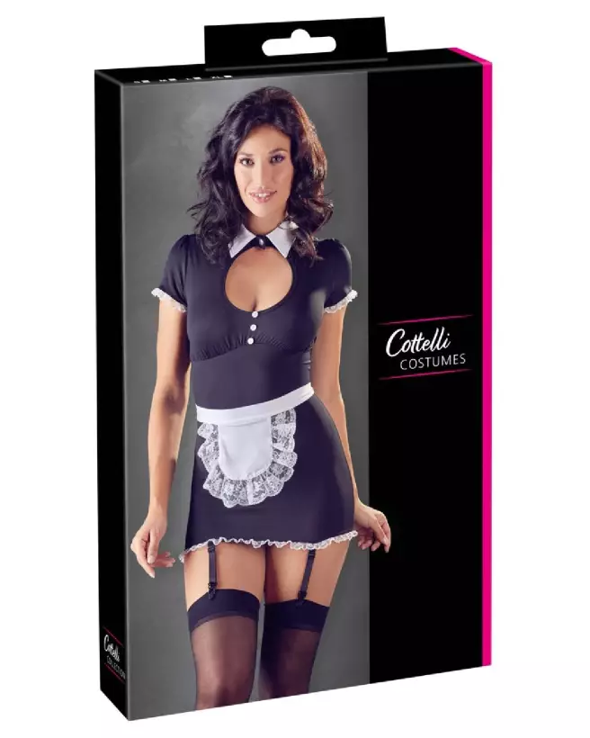 Image de la Robe de Soubrette Sexy Cottelli COSTUMES Taille S - Costume Érotique Femme-1