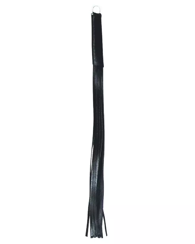 Fouet en cuir ZADO 45cm pour BDSM-2