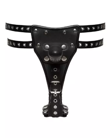 Image du Kit Leather String avec 3 Dildos S/M de ZADO - Godes Ceintures en Cuir-7