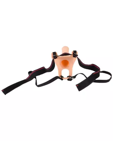 Image du Strap-On Silicone +5cm Medium de You2Toys, gode ceinture pour hommes-3