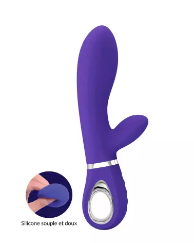 Image du vibromasseur PRETTY LOVE THOMAS BLEU, sextoy Rabbit de haute qualité-1