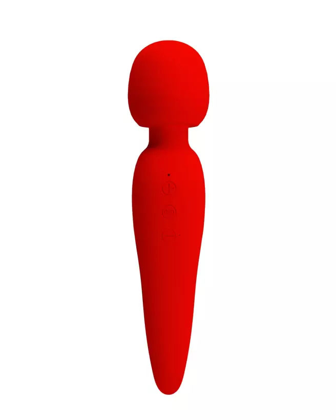 Pretty Love Meredith Rouge Wand Massager en Silicone de Luxe-3