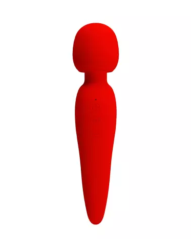 Pretty Love Meredith Rouge Wand Massager en Silicone de Luxe-3