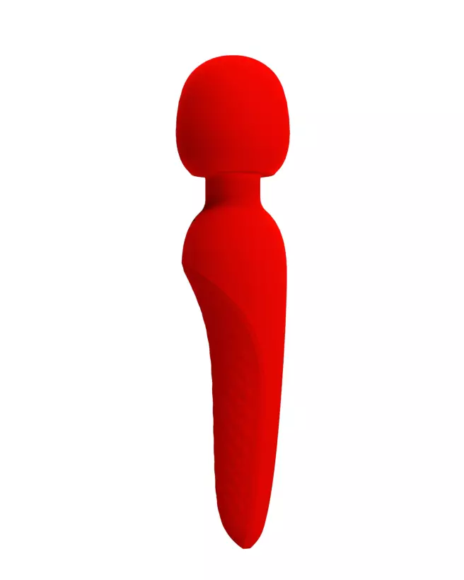 Pretty Love Meredith Rouge Wand Massager en Silicone de Luxe-4