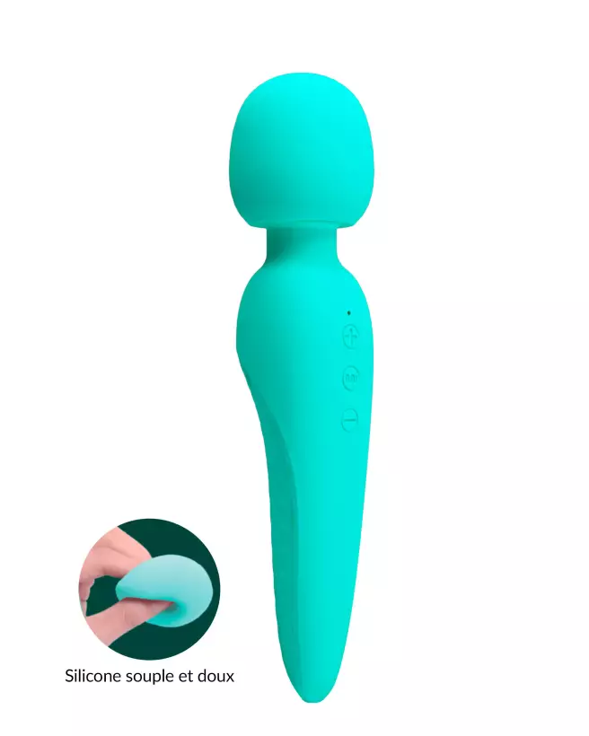 Image du PRETTY LOVE MEREDITH Vert, wand massant ergonomique de Pretty Love-1