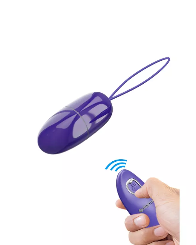 Image de l'œuf vibrant télécommandé Pretty Love Selkie_Youth Violet-1