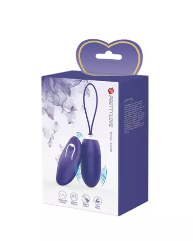 Pretty Love Jenny_Youth œuf vibrant télécommandé violet-2