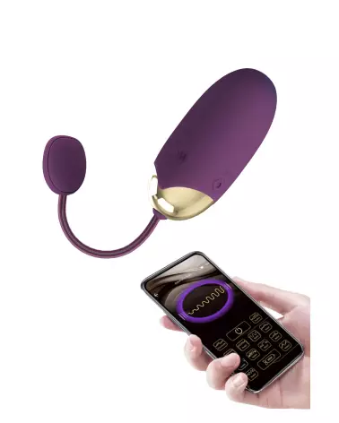Pretty Love Abner œuf vibrant télécommandé violet-1