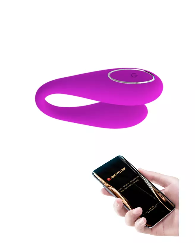 Pretty Love August Violet sextoy connecté avec application-1