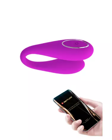 Pretty Love August Violet sextoy connecté avec application-1