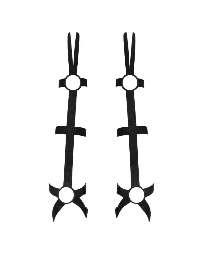Harnais de bras Armares et gants noirs Obsessive en style élégant-7