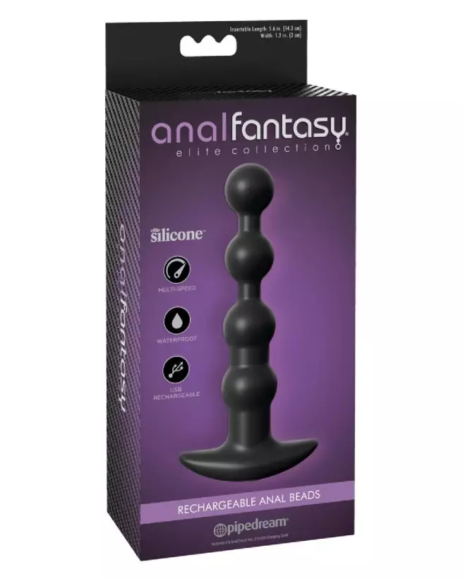 Image des Perles Anales Rechargeables Anal Fantasy Elite, Chapelet Anal de Haute Qualité-1