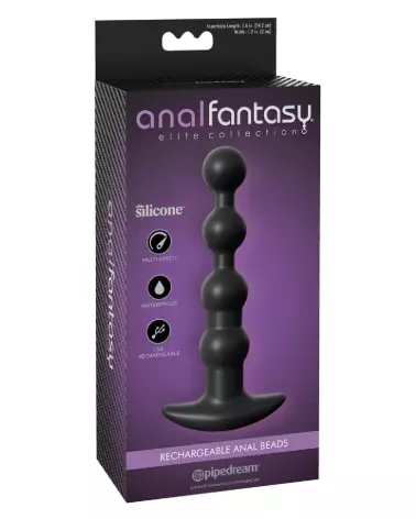 Image des Perles Anales Rechargeables Anal Fantasy Elite, Chapelet Anal de Haute Qualité-1