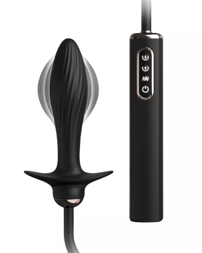 AFE Auto-Throb Inflatable Plug par Anal Fantasy Elite pour plaisir anal intensifié-2