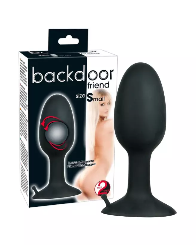 Image du Plug Anal Backdoor Friend Small, idéal pour débutants-4