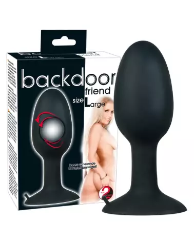 Image du plug anal Backdoor Friend Large pour confort et plaisir sécurisé-3