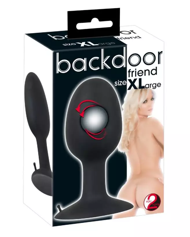 Image du Plug Anal Backdoor Friend XL pour une utilisation confortable et sécurisée-1