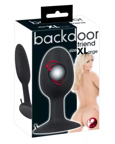 Image du Plug Anal Backdoor Friend XL pour une utilisation confortable et sécurisée-1