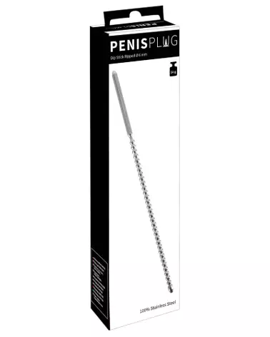 Image du Dip Stick Ripped 6mm par Penisplug pour stimulation urétrale avec design ergonomique-1