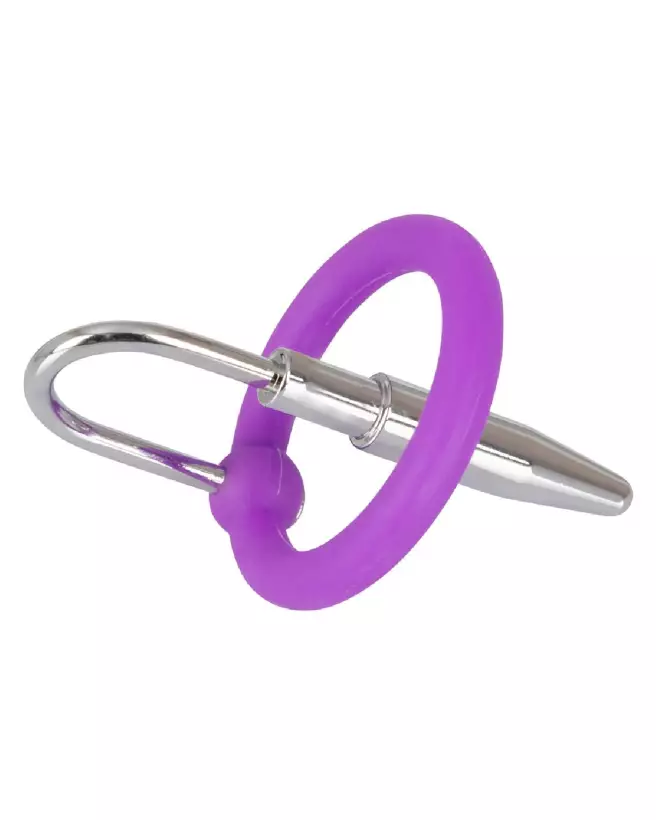 Image Penis Plug avec Anneau de Gland en Silicone de Penisplug-3
