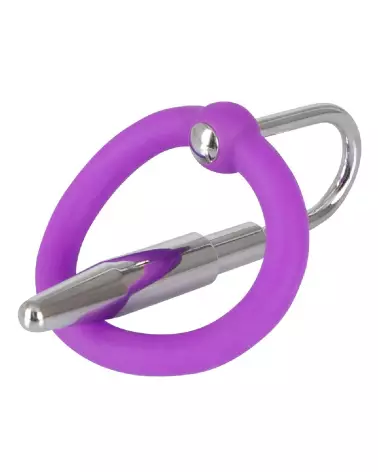 Image Penis Plug avec Anneau de Gland en Silicone de Penisplug-5