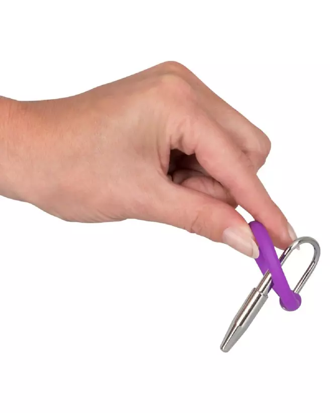 Image Penis Plug avec Anneau de Gland en Silicone de Penisplug-6