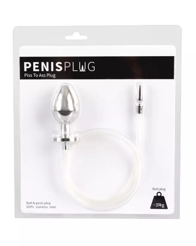 Image Penisplug Piss to Ass, tige à urètre pour stimulation intense-1