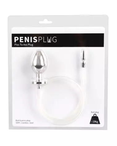 Image Penisplug Piss to Ass, tige à urètre pour stimulation intense-1