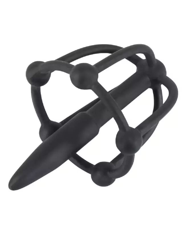 Image du Penis Plug with Glans Cage de Penisplug pour stimulation urétrale-3