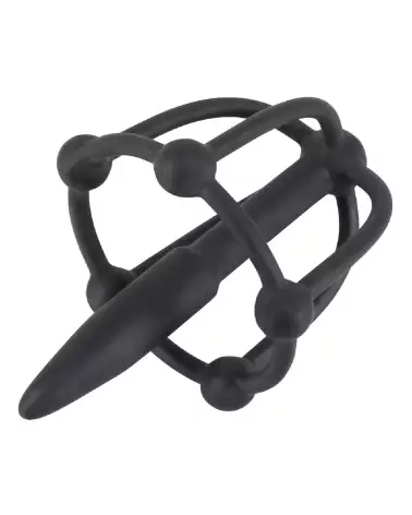 Image du Penis Plug with Glans Cage de Penisplug pour stimulation urétrale-3