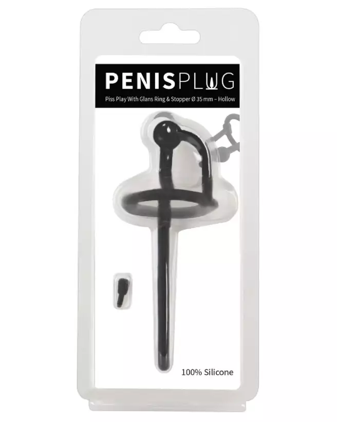 Image du Penis Plug Piss Play with Stop de Penisplug pour jeux urétraux-1