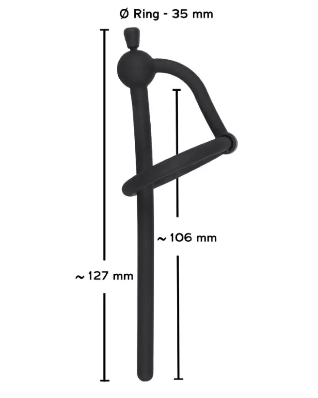 Image du Penis Plug Piss Play with Stop de Penisplug pour jeux urétraux-7