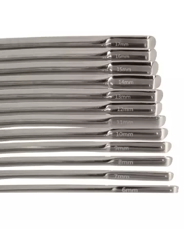 Image Set de Dilatateurs Urétraux PenisPlug 14 Pièces - Tiges à Urètre en Acier Inoxydable-4