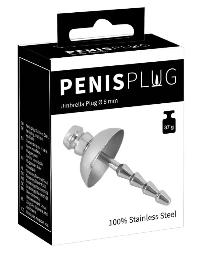 Image du Penisplug Umbrella, tige à urètre de qualité supérieure-1