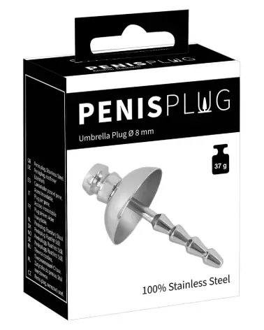 Image du Penisplug Umbrella, tige à urètre de qualité supérieure-1