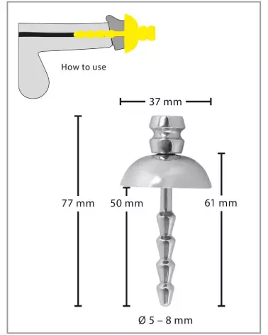 Image du Penisplug Umbrella, tige à urètre de qualité supérieure-6