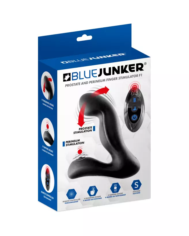 Image Stimulateur Prostate Perinée Blue Junker F1, Confort Ergonomique-2