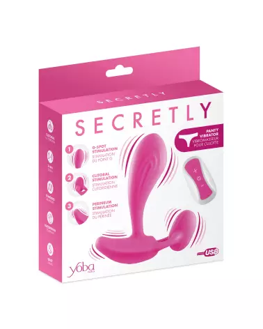 Image de YOBA Panty Secretly, culotte vibrante pour plaisir discret-2
