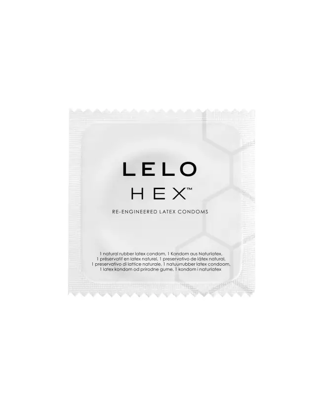 Préservatifs HEX de LELO ultra-fins et résistants pour une protection optimale et confortable-2