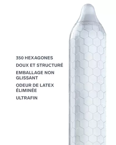 Préservatifs HEX de LELO ultra-fins et résistants pour une protection optimale et confortable-3