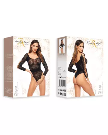 Image du Body Dinora Noir par Beauty Night - Lingerie Élégante et Confortable-11