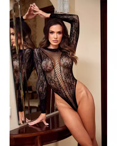 Image du Body Monserrat Noir Beauty Night - Lingerie élégante et confortable-9