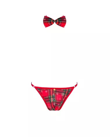 Mr Merrilo String Rouge et Nœud Papillon pour Homme par Obsessive-11