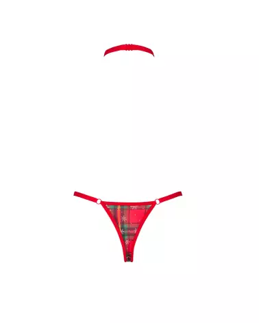 Mr Merrilo String Rouge et Nœud Papillon pour Homme par Obsessive-12
