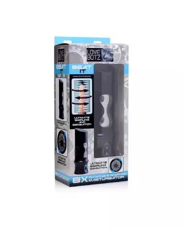 Image du Masturbateur Rotatif et Rythmique Beat It de XR Brands - Qualité Premium-1