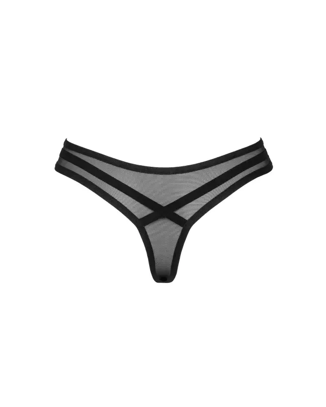 String Roxelia Noir d'Obsessive, lingerie élégante et confortable-12